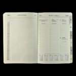 Kalendarz premium dzienny 39B z wymiennym wkładem, A4 (20x27cm)
