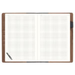 Wkład notesu – w kratkę, 180stron (14,4×20,5cm)