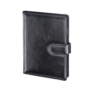 Notes Notatnik Czarny A4 w Linię z Wymiennym Wkładem 200 Stron Drops