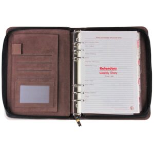 Okładka Organizer Premium 08, kolekcja SUB ORP-08SUB/BR/P Drops Office Collection