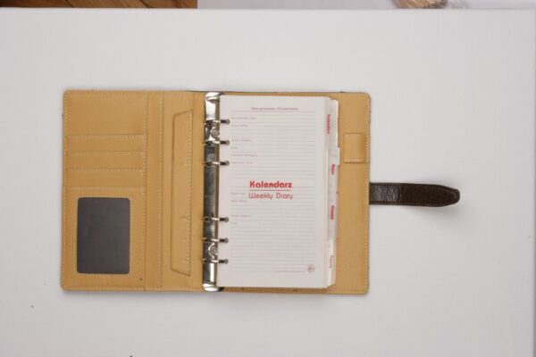 Okładka Organizer Premium 08, kolekcja WB ORP-08WB/CZER/P Drops Office Collection
