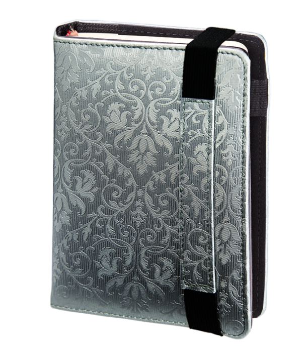 Okładka Organizer Premium 07, kolekcja CA srebrny ORP-07CA/SRE/P Drops Office Collection