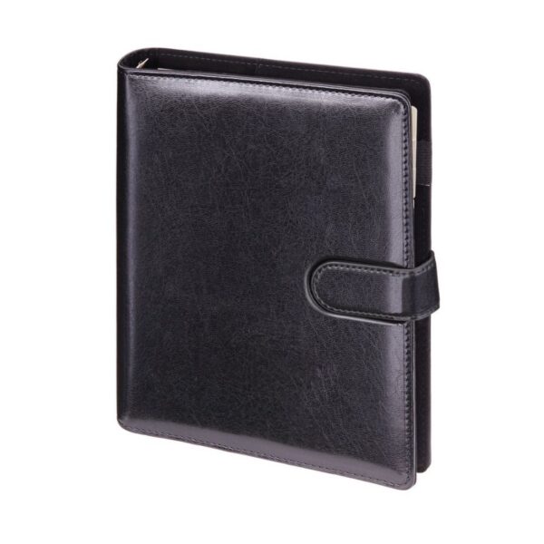 Okładka Organizer Premium 08, kolekcja GNZ czarny ORP-08GNZ/CZA/P Drops Office Collection