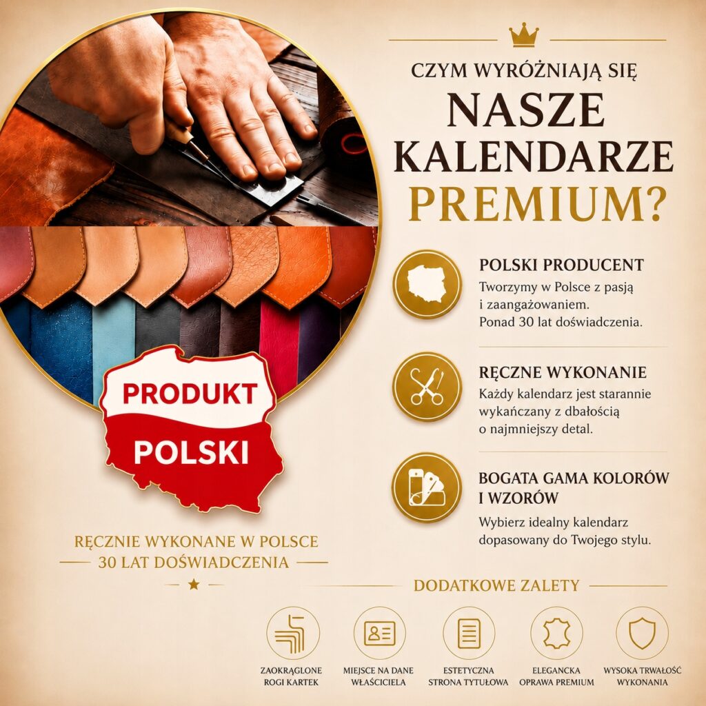 Kalendarz dzienny A-5, kolekcja 30B brązowy, wymienny wkład dzienny 2027 KD-30B-25/BR/Z Drops Office Collection
