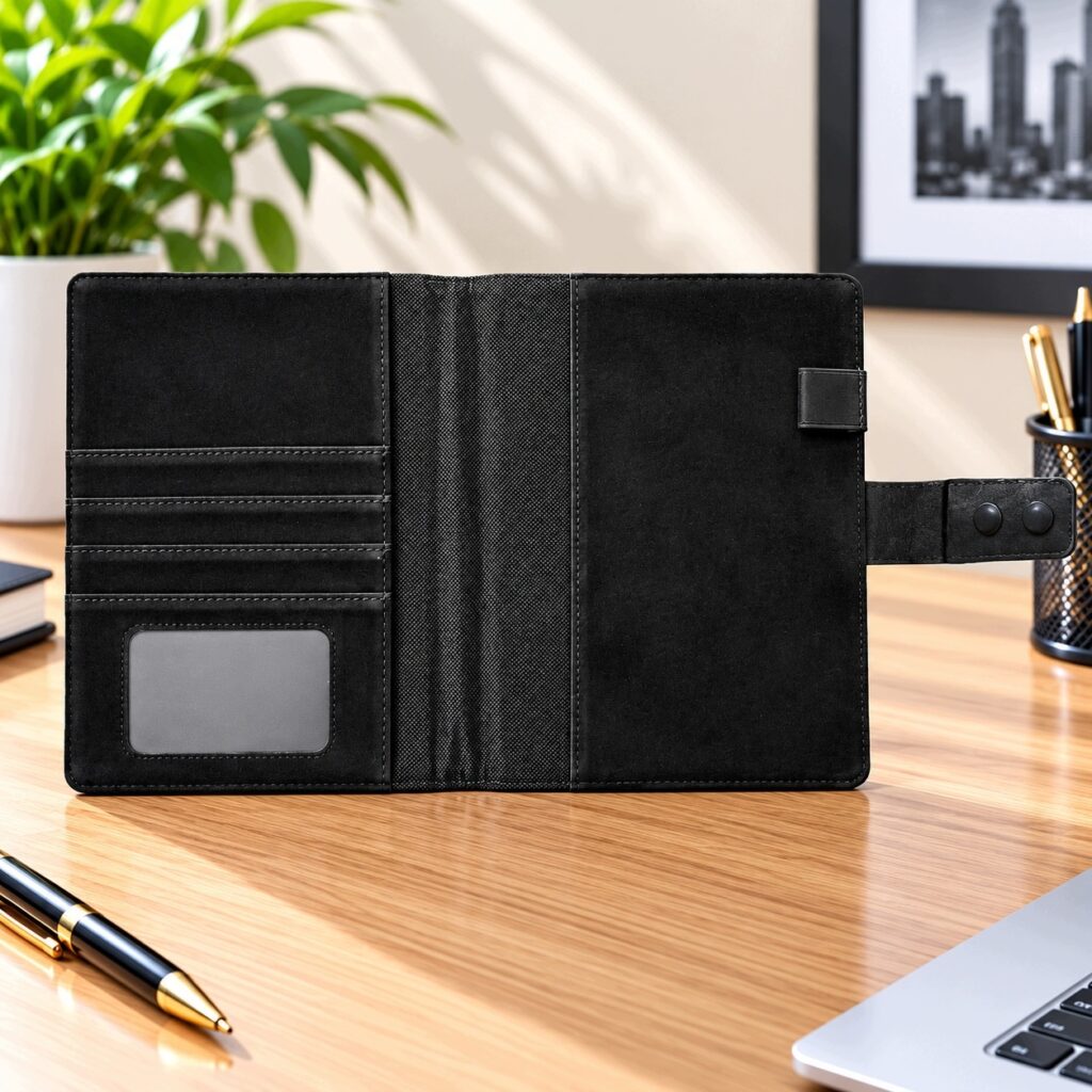 Kalendarz dzienny Premium A-5, kolekcja CBZ, wymienny wkład dzienny 2027 KDP-25CBZ/GRA/Z/T Drops Office Collection