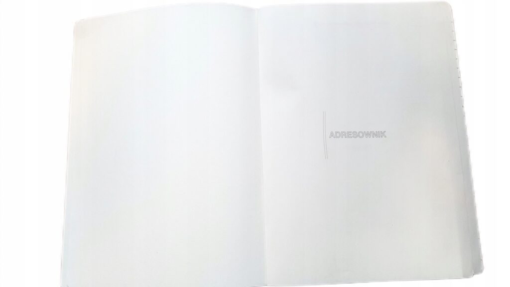 Adresownik Premium A-4, kolekcja MA czarny, wymienny wkład AP-16MA/CZA/Z Drops Office Collection